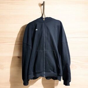 Comfrt cloud zip oversized hoodie